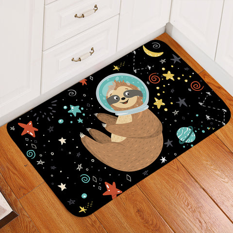 Image of Space Sloth Door Mat