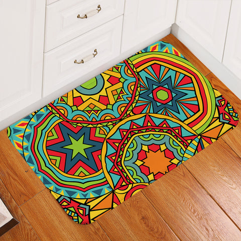 Image of Colorful Pattern SW1839 Door Mat