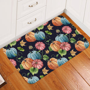 Colored Pumpkins SW2176 Door Mat