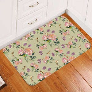 Minty Roses SW2244 Door Mat