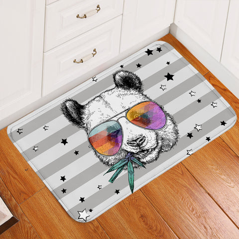 Image of Panda Stripes SW2482 Door Mat