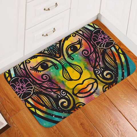 Image of God's Face SW2389 Door Mat