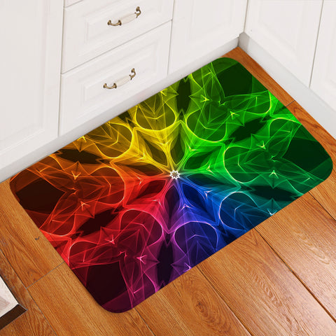 Image of Colorful Leaves SW2523 Door Mat