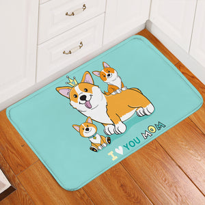 Corgi Fam SW2432 Door Mat