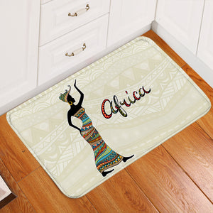 African Lady SW1830 Door Mat