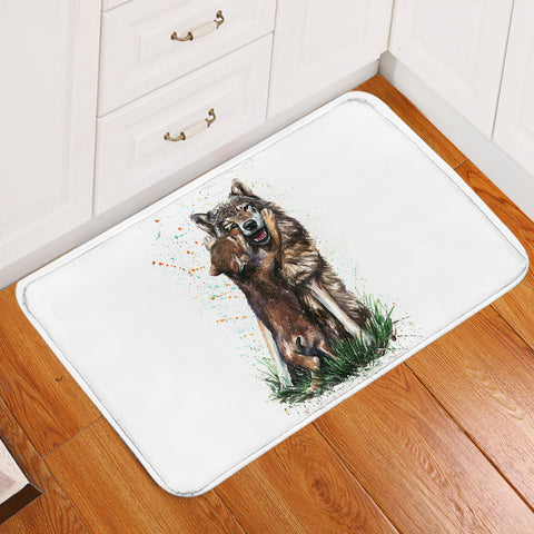 Image of Wolf Love SW2081 Door Mat