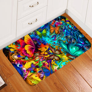 Hallucinating Butterflies SW2253 Door Mat