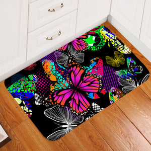 Butterflies SW2228 Door Mat