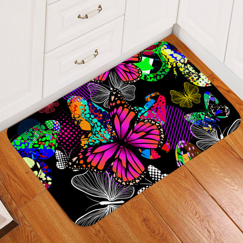 Image of Butterflies SW2228 Door Mat