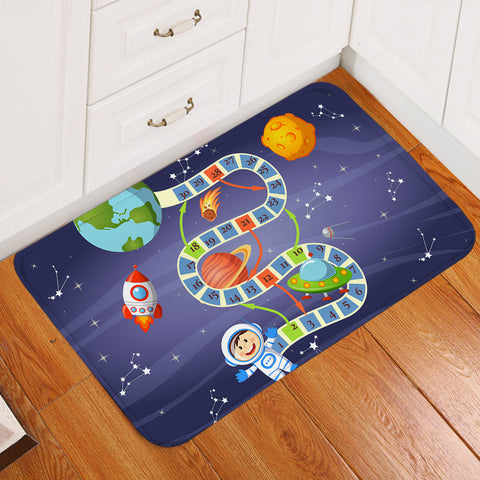 Image of Boardgame Space Travel Door Mat