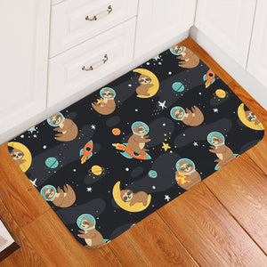 Space Sloth SW2382 Door Mat