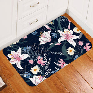 Nocturnal Flower SW2319 Door Mat