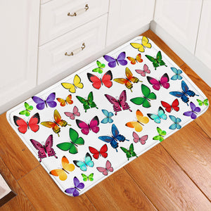 Brilliant Butterflies SW2465 Door Mat