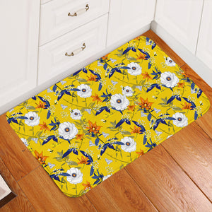 White Spotted Yellow SW2171 Door Mat