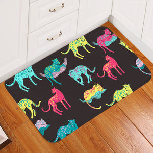 Leopard Things Door Mat