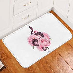 Snake & Flower SW2420 Door Mat