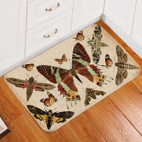 Image of Butterfly Almanac SW1893 Door Mat