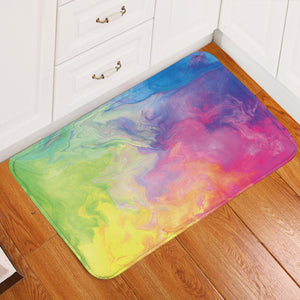 Water Colors Blend Door Mat