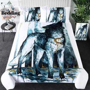 Wild Wolf Comforter Set - Beddingify