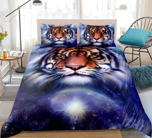 Galaxy Tiger Bedding Set - Beddingify