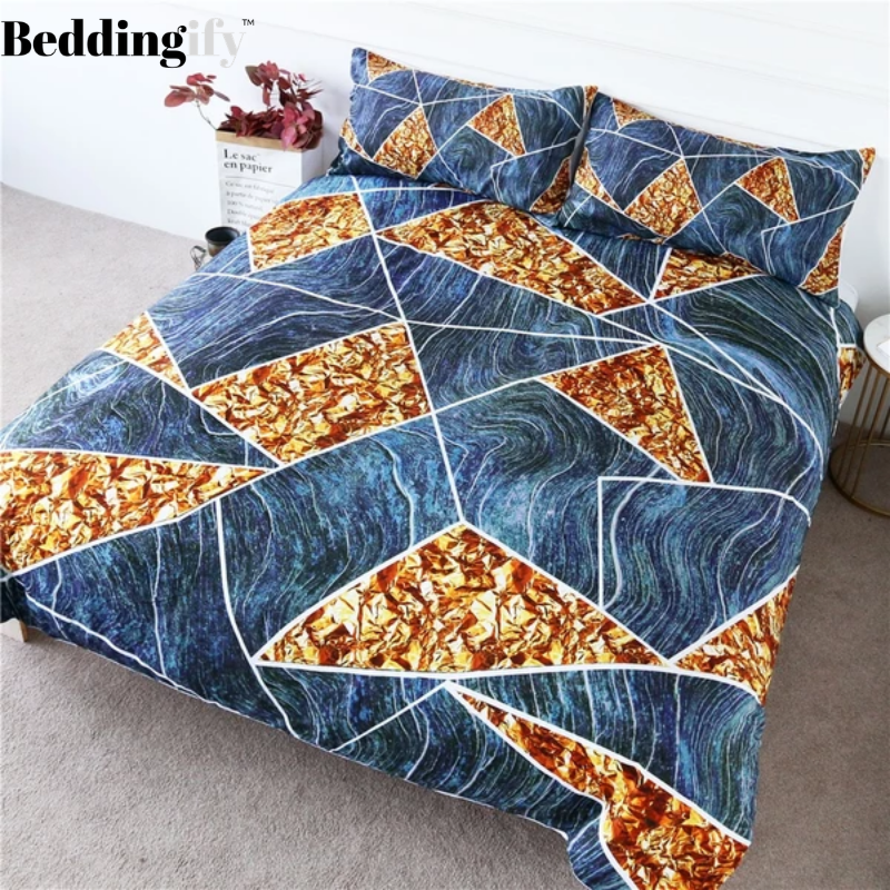 Geometric Comforter Set - Beddingify