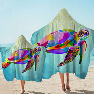 The Original Maui Sea Turtle Hooded Towel - Beddingify