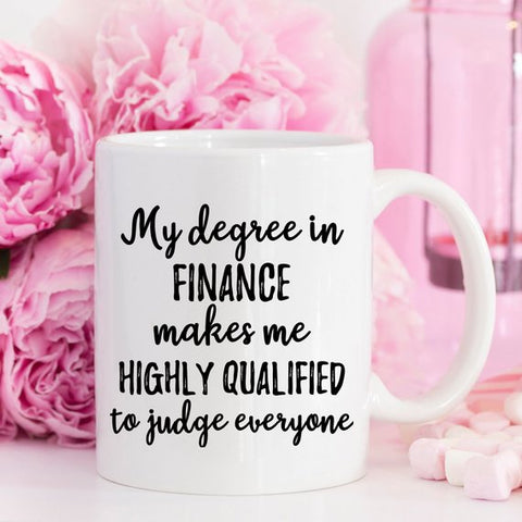 Image of Finance Gift, Finance Mug, Banking Mug, Accountant