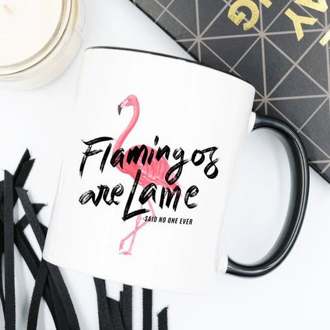 Image of Flamingo Mug, Flamingo Funny Coffee Mug, Funny