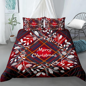 Merry Christmas Textile Bedding Set - Beddingify