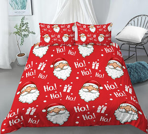 HoHoHo Christmassy Bedding Set - Beddingify