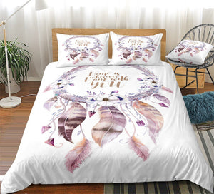 Dreamcatcher White Bedding Set - Beddingify