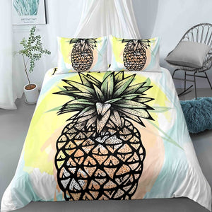 Rugged Pineapple Bedding Set - Beddingify