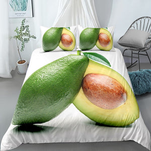 3D Avocado Bedding Set - Beddingify