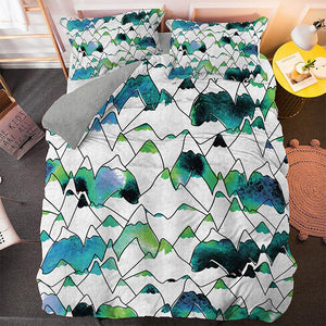 Cartooned Mountain Bedding Set - Beddingify