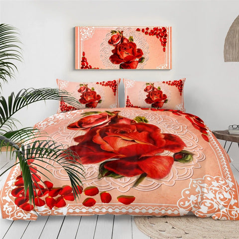 Image of Rose by Ismot Esha Bedding Set - Beddingify