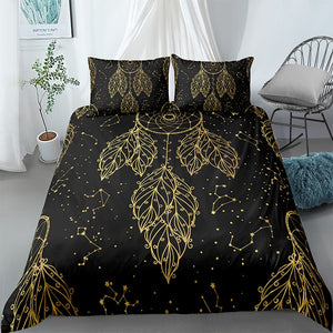 Constellation Dreamcatcher Starry Bedding Set - Beddingify