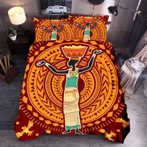 Africa Themed Fruit Lady Bedding Set - Beddingify