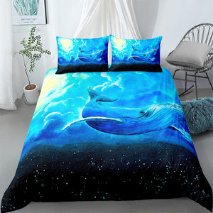 Flying Whale Bedding Set - Beddingify