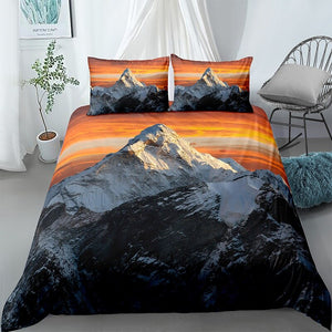 Snowed Mountain Bedding Set - Beddingify