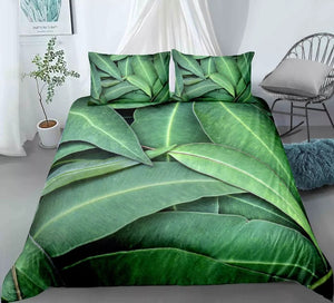 3D Leaf Bed Bedding Set - Beddingify