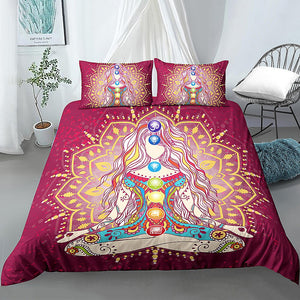 Meditation Chakra Bedding Set - Beddingify