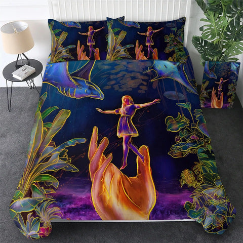 Image of Escapism by Archan Nair Bedding Set - Beddingify