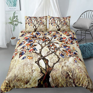 Patterned Tree Bedding Set - Beddingify