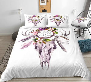 Floral TrophyHead Bedding Set - Beddingify