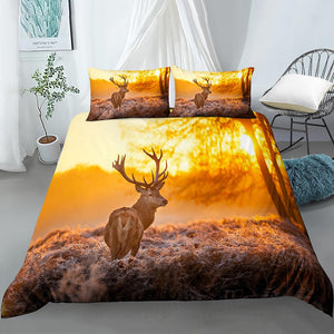 Snow Deer Bedding Set - Beddingify