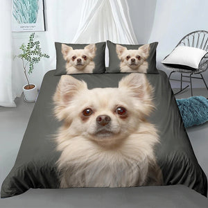 3D Chihuahua Bedding Set - Beddingify