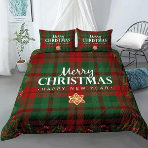 Merry Christmas And HPNY Bedding Set - Beddingify