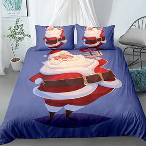 Stocky Santa Bedding Set - Beddingify