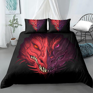 Demonic Dragon Bedding Set - Beddingify