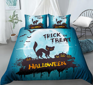 Trick Or Treat Halloween Bedding Set - Beddingify